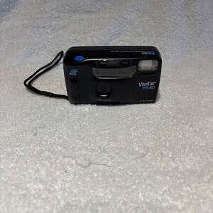 Vivitar PS80 35mm Point & Shoot Film Camera- AF Motor-  Auto Flash Tested‎